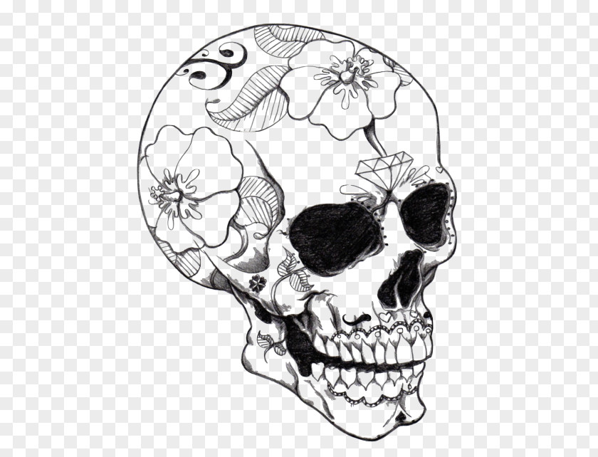 Skull Calavera Coloring Book Pages For Adults PNG