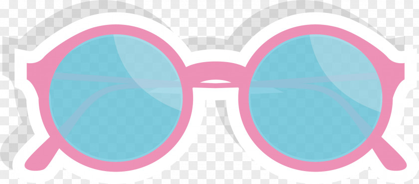 Vector Hand-painted Sunglasses Drawing PNG