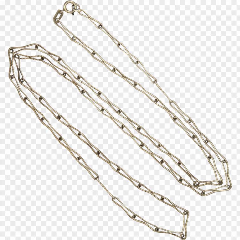 Elongated Chain Material Body Jewellery Metal Line PNG