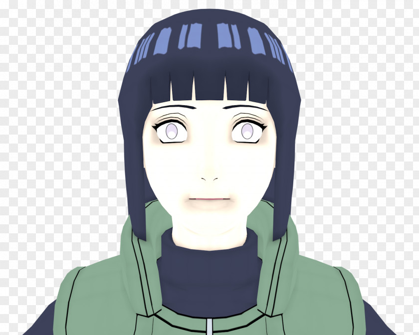 Hinata Hyuga Forehead Human Brown Hair Black Eye PNG