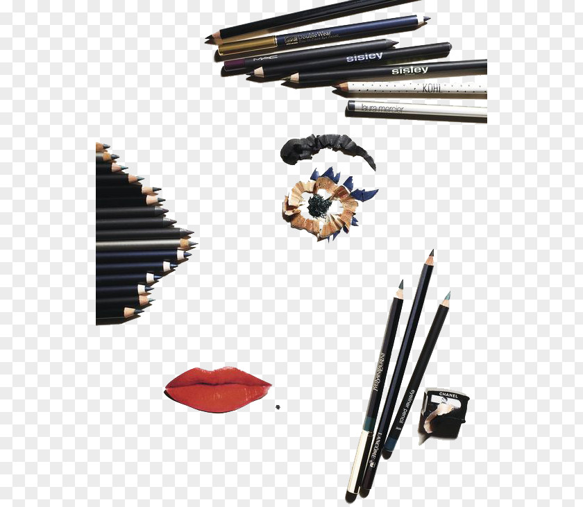 Lipstick Pencil Combination Of Art Rehearsal Still Life Photography Photographer Clm PNG