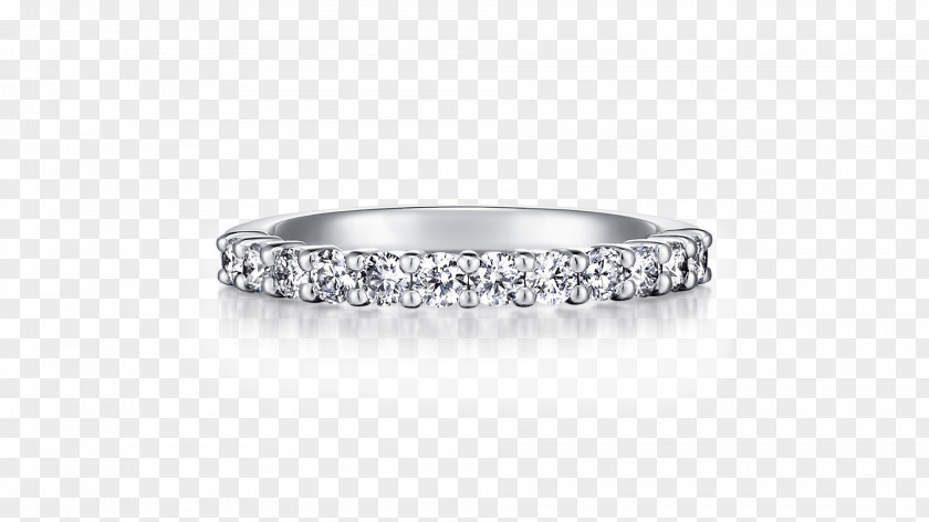 Ring Eternity Gold Diamond Wedding PNG