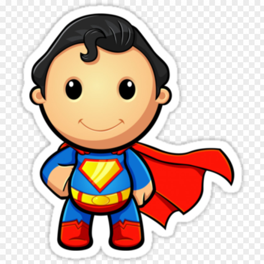 Superman Clip Art Batman Sticker Superhero PNG