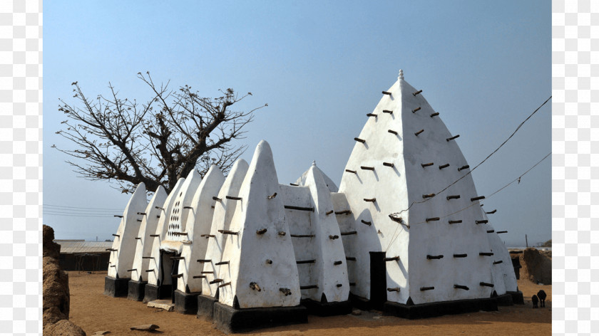 Design Larabanga Mosque Bobo-Dioulasso Sudano-Sahelian Architecture PNG