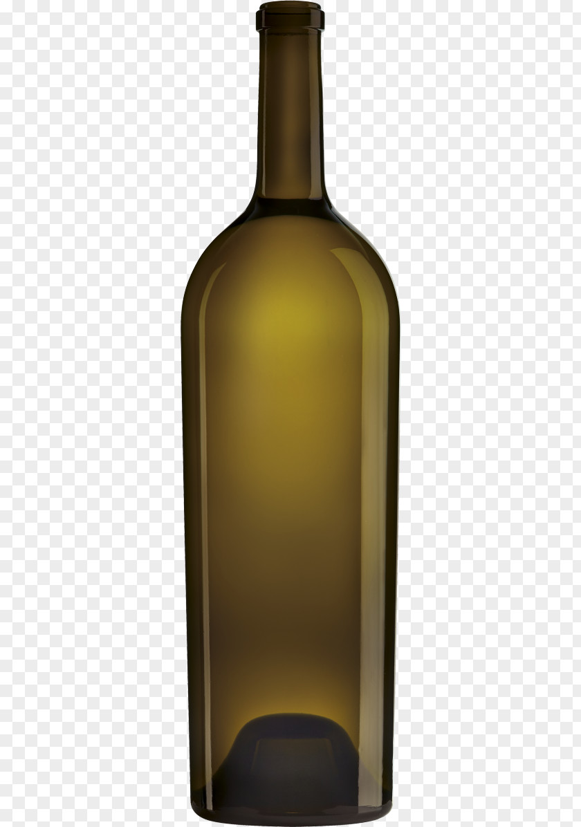 Glass Plate White Wine Bottle PNG