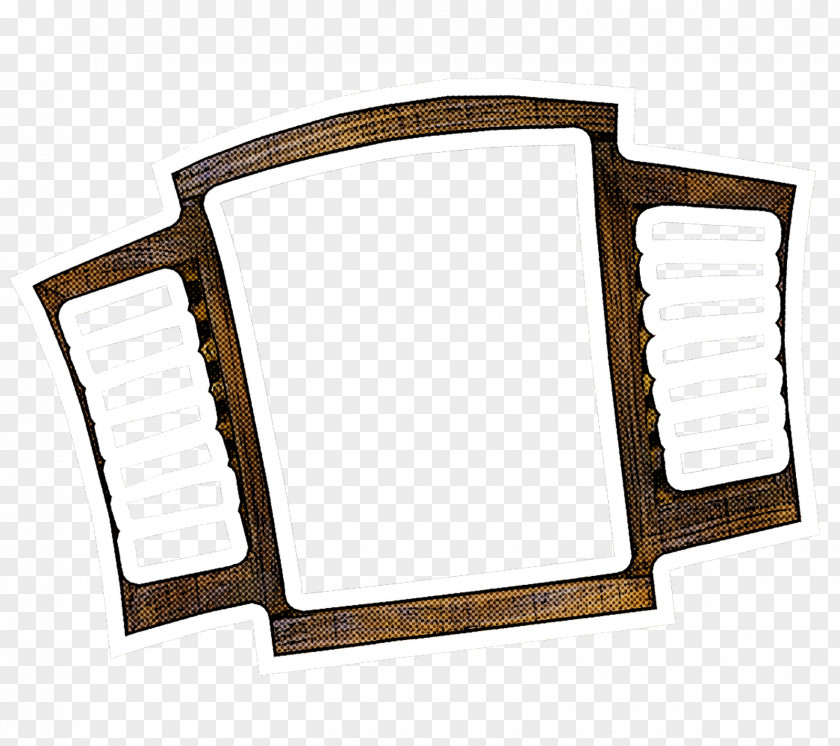 Mirror Rectangle Wood PNG