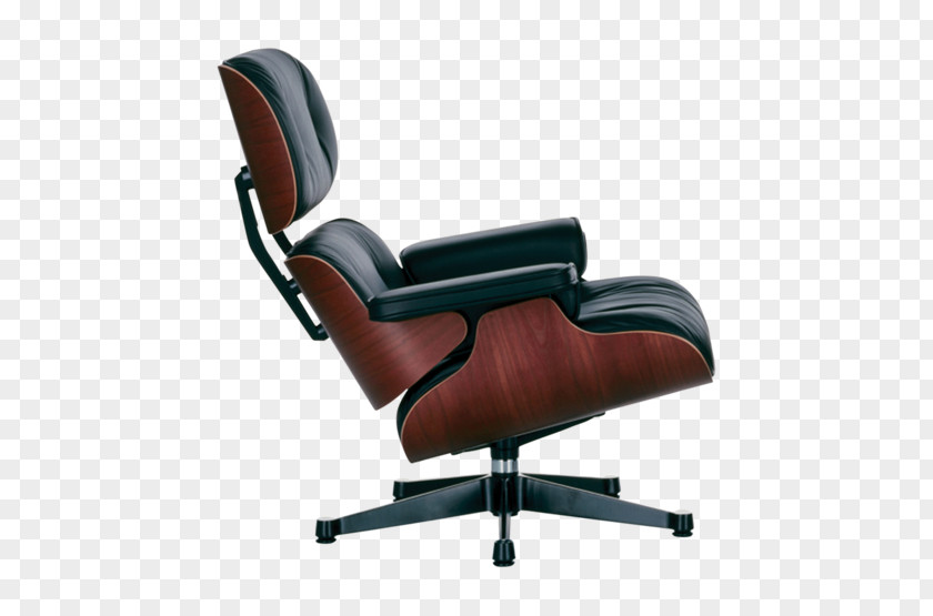 Chair Eames Lounge Charles And Ray Vitra Foot Rests PNG