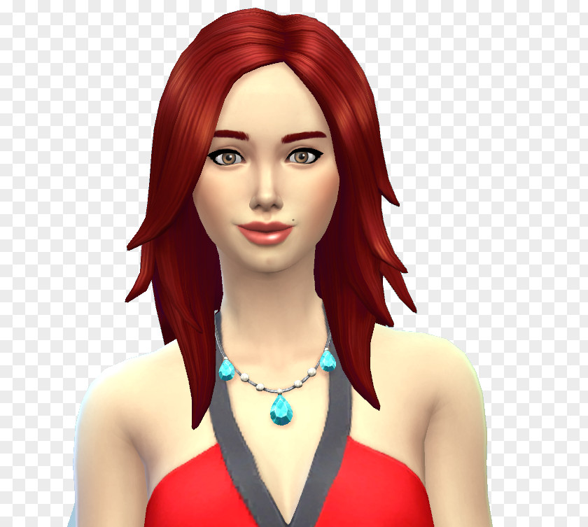 Eye The Sims 4 2 Red Hair Color PNG