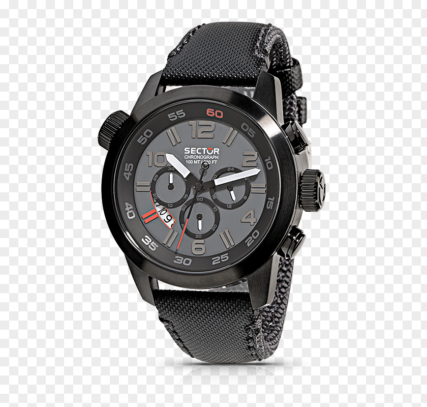 Government Sector Watch Clock Chronograph No Limits Movement PNG