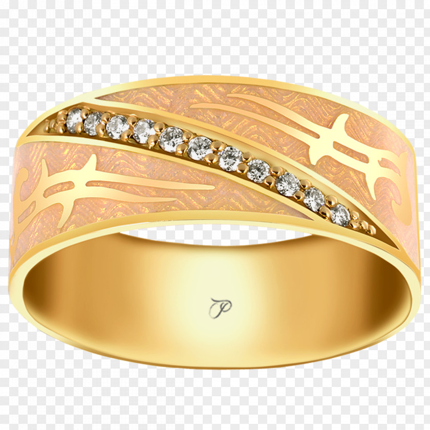 Ring Wedding Gold Brilliant Diamond PNG