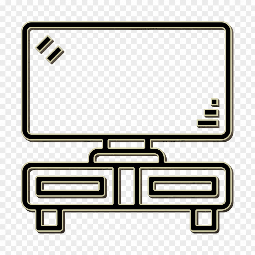 Tv Icon Home Equipment Set PNG