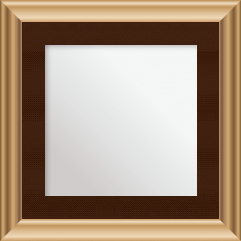 Vector Gold Frame Border Picture Film PNG