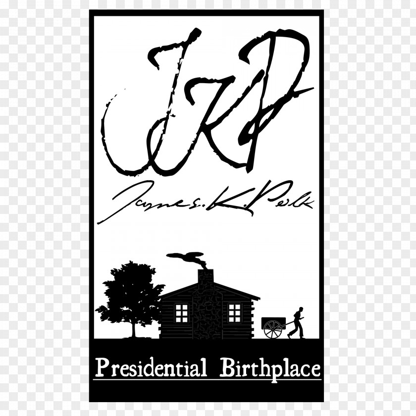 Westward Expansion President James K. Polk Historic Site Weaving Calligraphy Logo Basket PNG