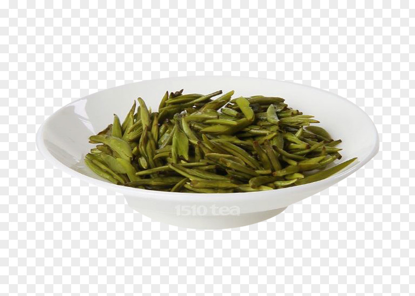 A Dish Of Green Tea Leaves Picture Material Longjing Namul PNG