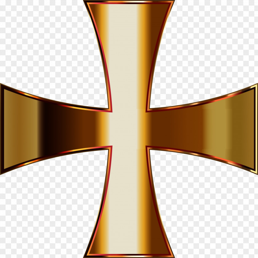 Christian Cross Line Art Clip PNG