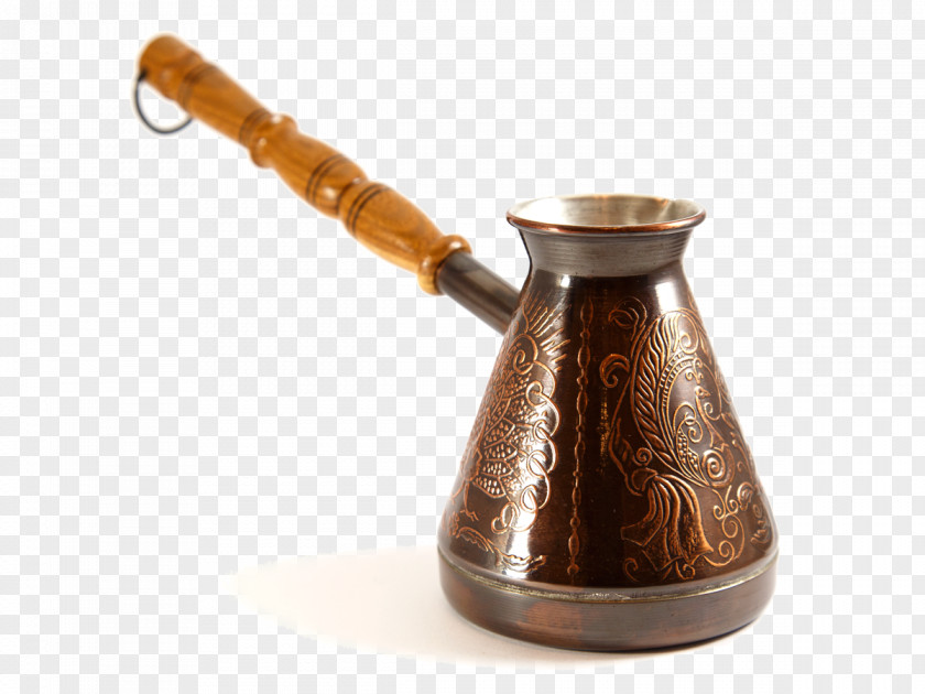 Coffee Turkish Copper Cezve Ibrik PNG