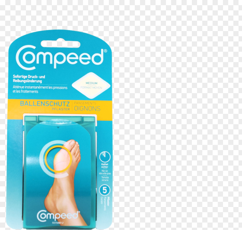 Compeed Bunion Plasters Medium 5 Blister PNG