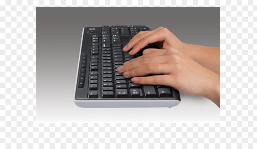 Computer Mouse Keyboard Logitech Unifying Receiver Wireless K270 PNG