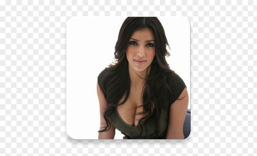 Hot Actress Kim Kardashian Reality Television Desktop Wallpaper PNG