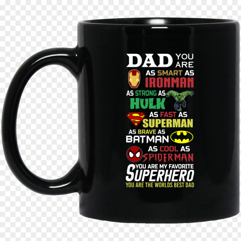 Superhero Dad Iron Man Hulk Spider-Man YouTube T-shirt PNG