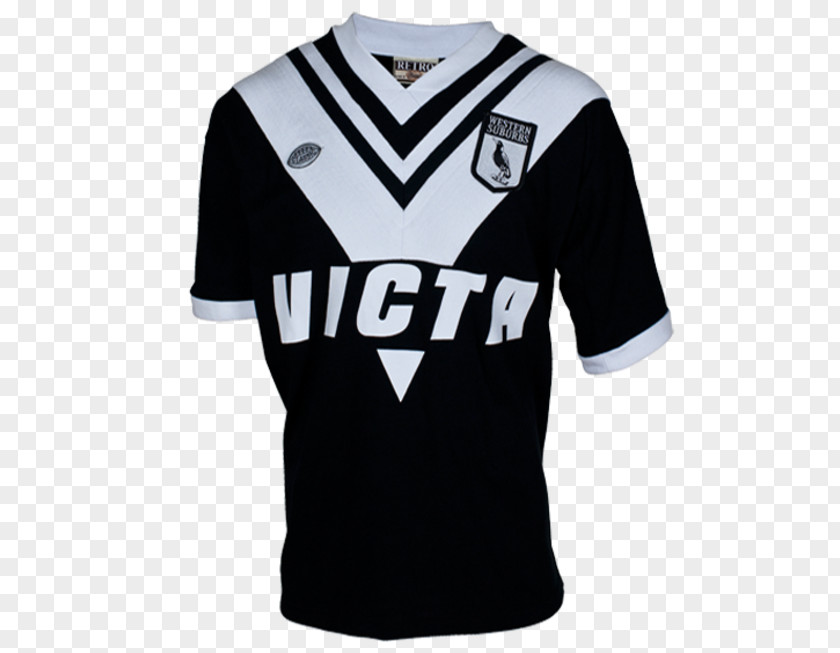 T-shirt Western Suburbs Magpies Wests Tigers National Rugby League Jersey PNG