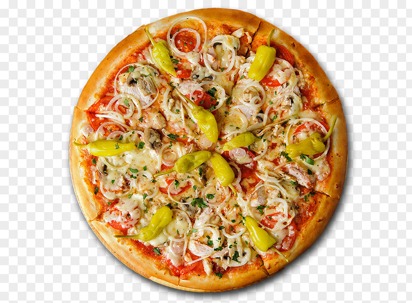 Pizza California-style Sicilian Chicken Cafe PNG