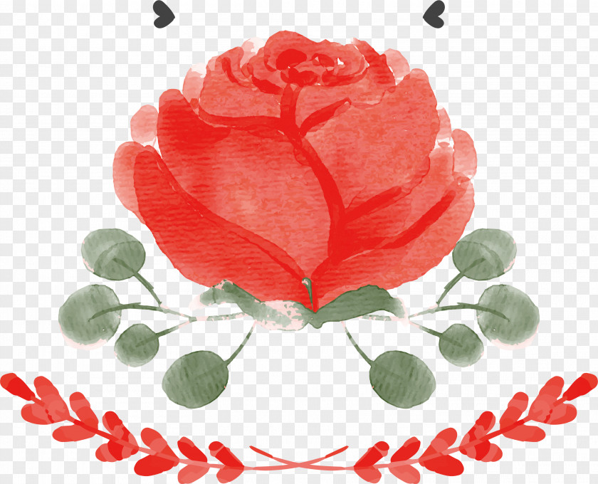 Red Roses Wedding Invitation Garden Beach Rose Convite PNG
