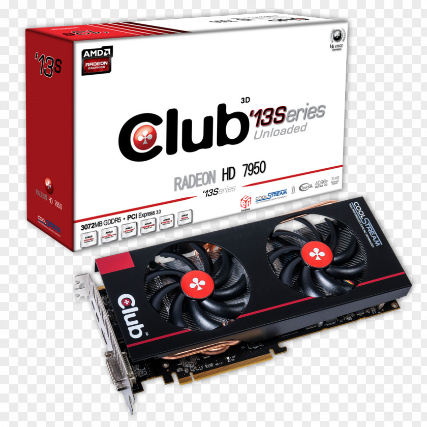 Amd Radeon 500 Series Graphics Cards & Video Adapters Club 3D GDDR5 SDRAM Processing Unit PNG