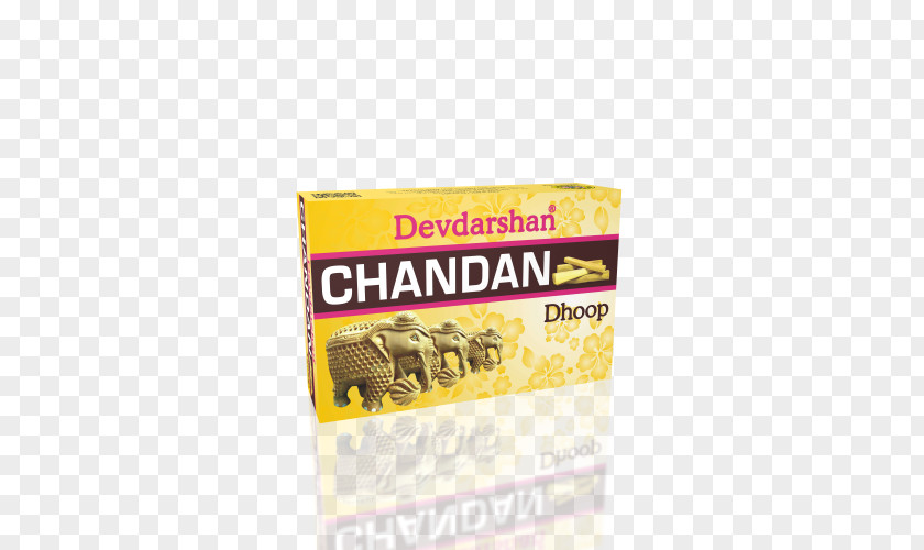 Chandan Sandalwood Incense Flavor Sattvam Gold PNG