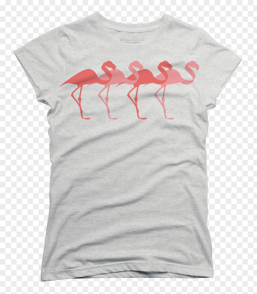 Flamingos Junk Food T-shirt Clothing Sleeve PNG