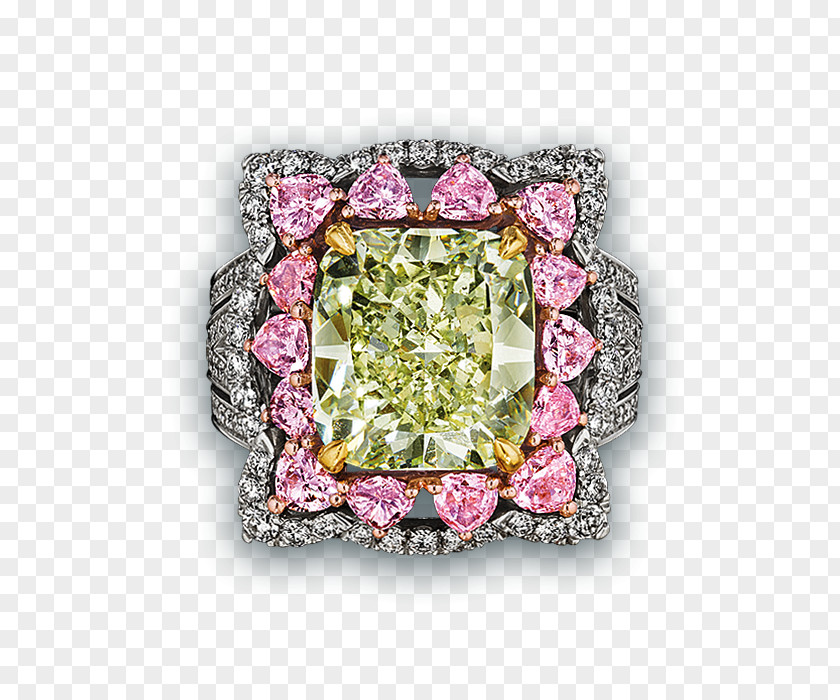 Green Diamond Earring Jewellery Engagement Ring PNG