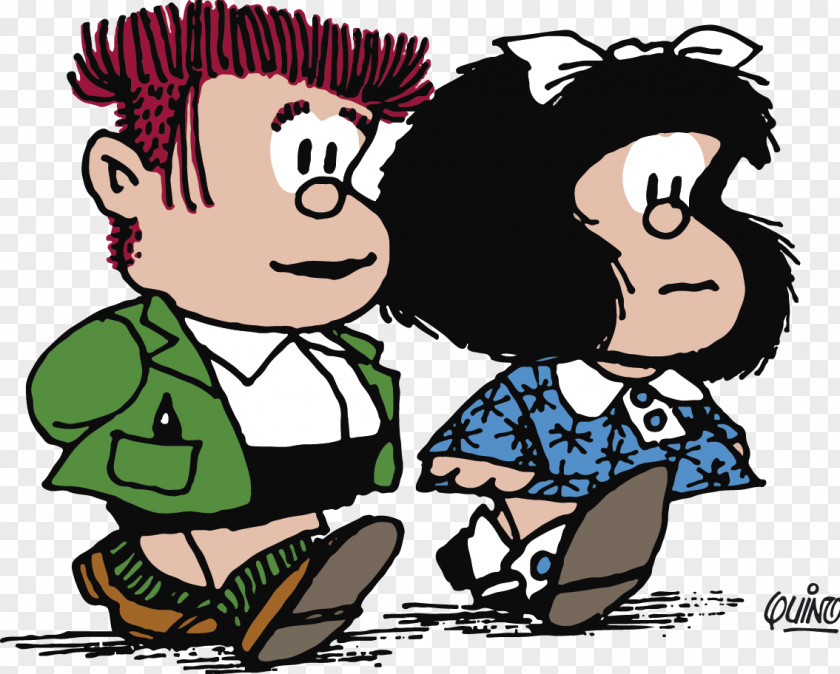 Mafalda Cartoon Argentina PNG