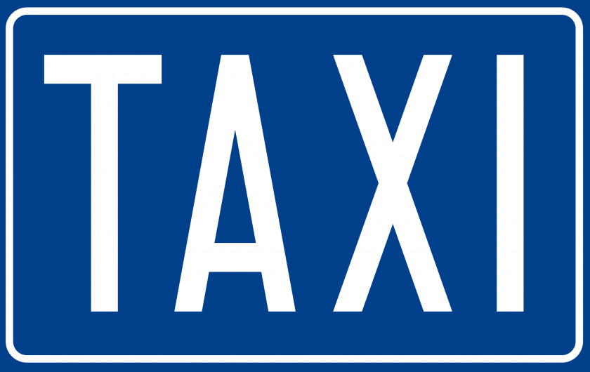 Taxi Rank United States Traffic Sign Road PNG