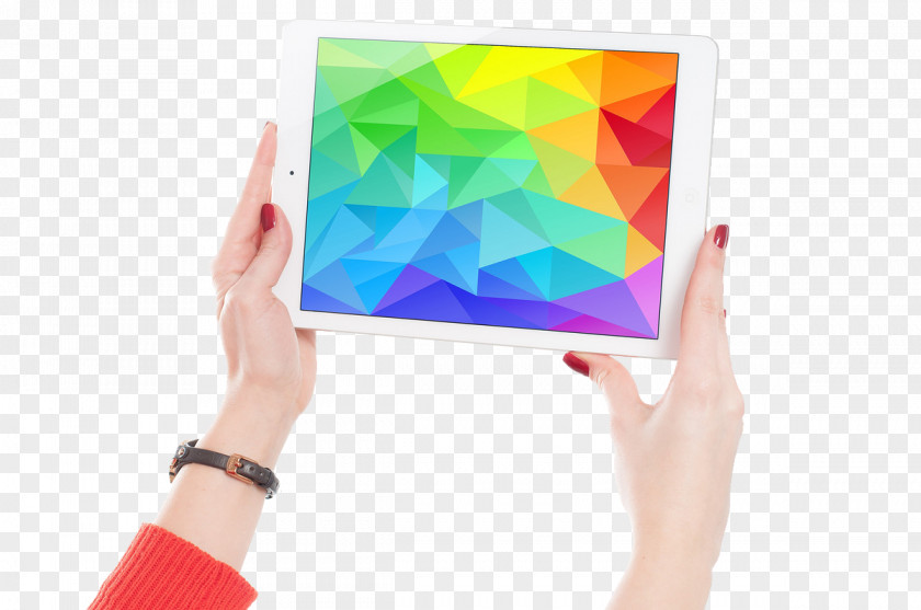 White Tablet IPad Display Device Computer Monitor Application Software PNG