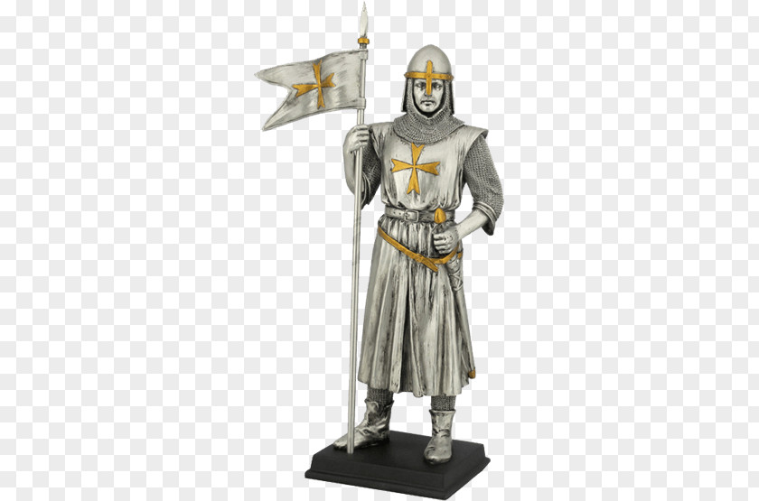 Cloak Crusades Middle Ages Knight Statue Holy Land PNG