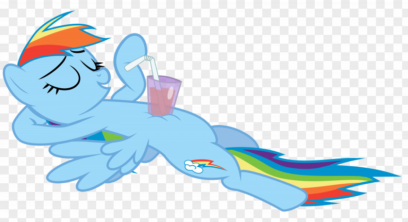 Dash Rainbow Horse Discovery Family Art PNG