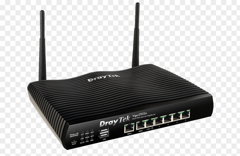Draytek Vigor 2925AC Router Wide Area Network PNG