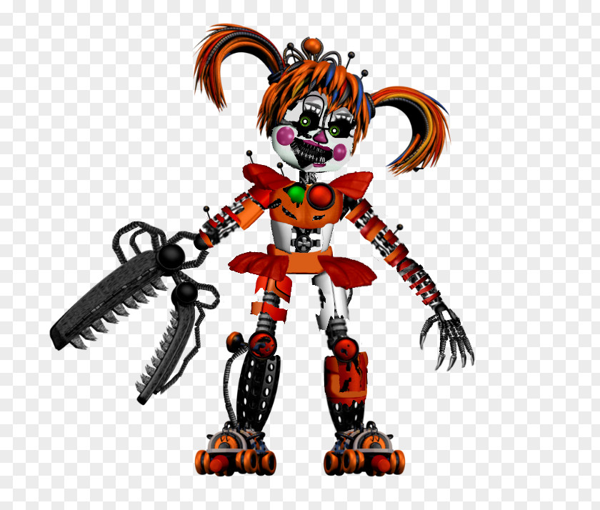 Five Nights At Freddy's: Sister Location Scrap Infant Jump Scare PNG