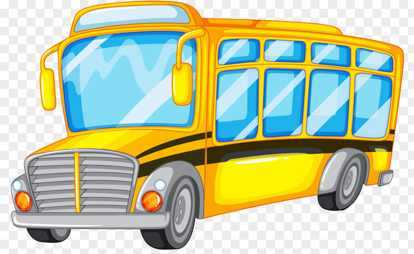 Yellow School Bus Royalty-free Illustration PNG