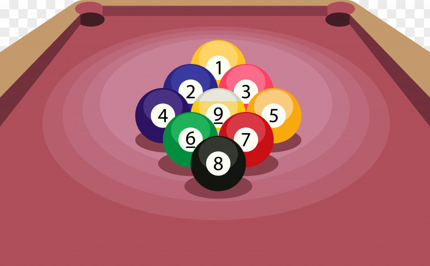 Billiard Position English Billiards Nine-ball Ball Eight-ball PNG