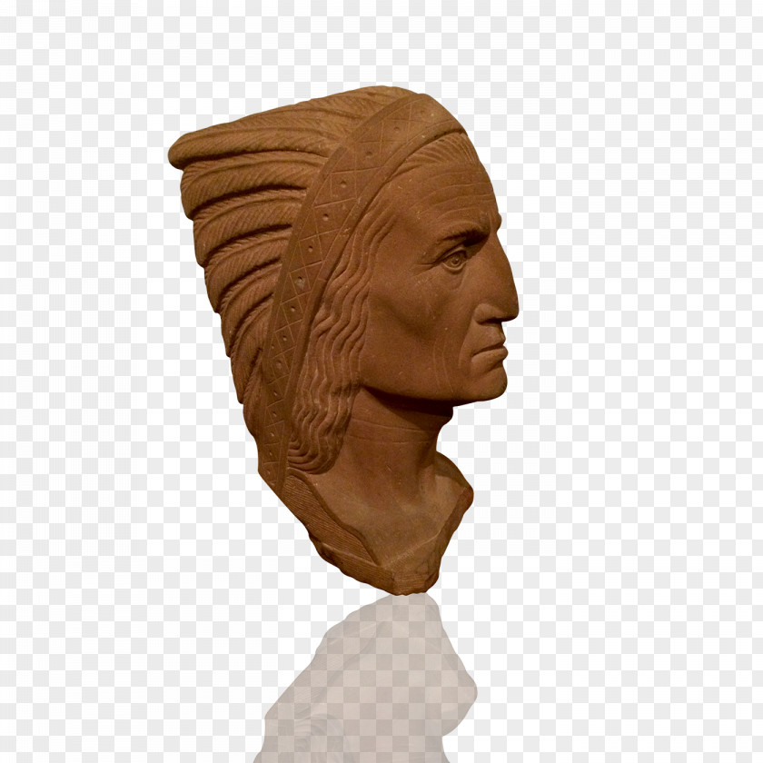 David Sculpture Forehead Headgear PNG