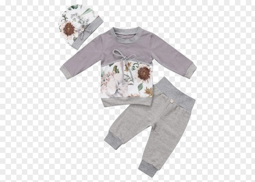 Floral Set Pajamas T-shirt Hoodie Clothing Top PNG