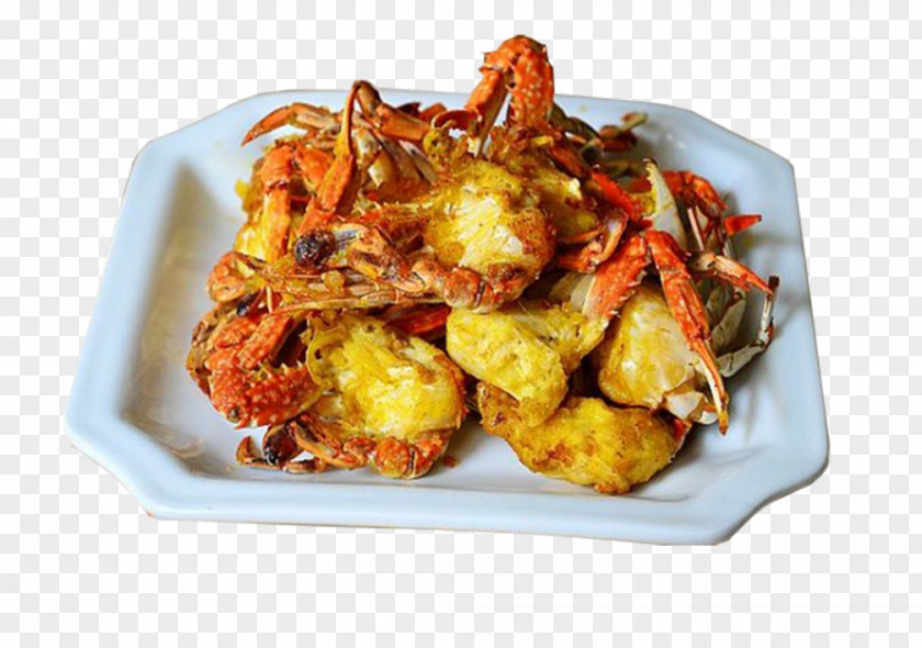 Fried Crab Cake Rice Frying PNG