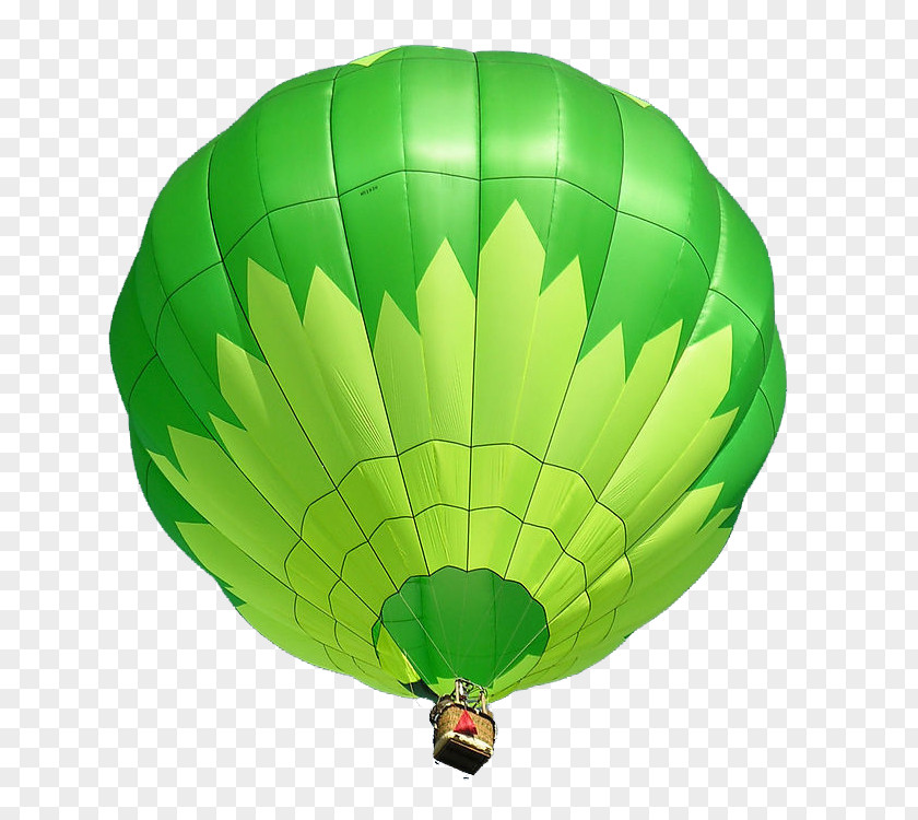 Hot Air Balloon Prospect Flight Green PNG