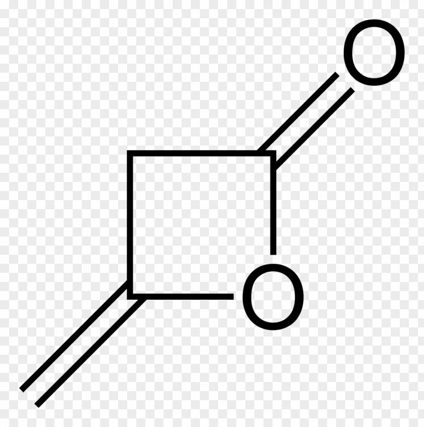 Skeleton Oxetane Heterocyclic Compound Diketene Acid Organic PNG