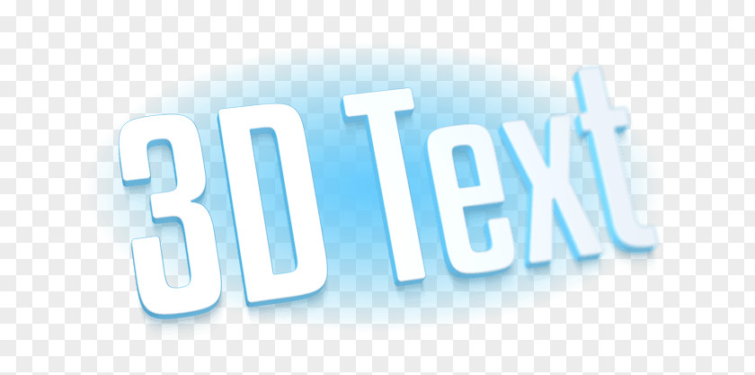 3D Font Design Logo Brand Product Trademark PNG