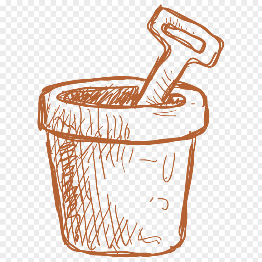 Cartoon Bucket Shovel Image Sand Art And Play PNG