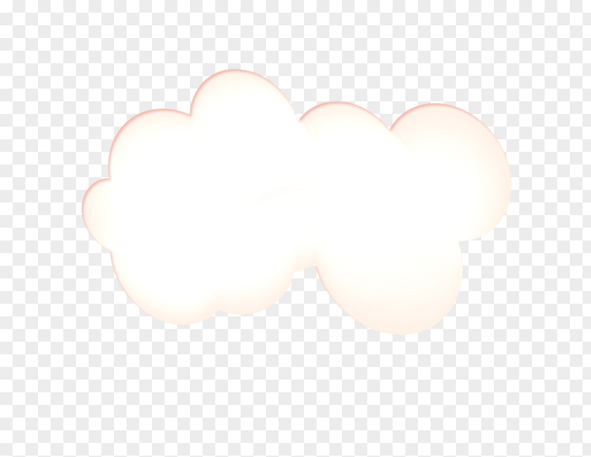 Cartoon Clouds Heart Sky Cloud Computing PNG