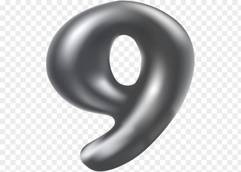 Number Nine Clip Art PNG