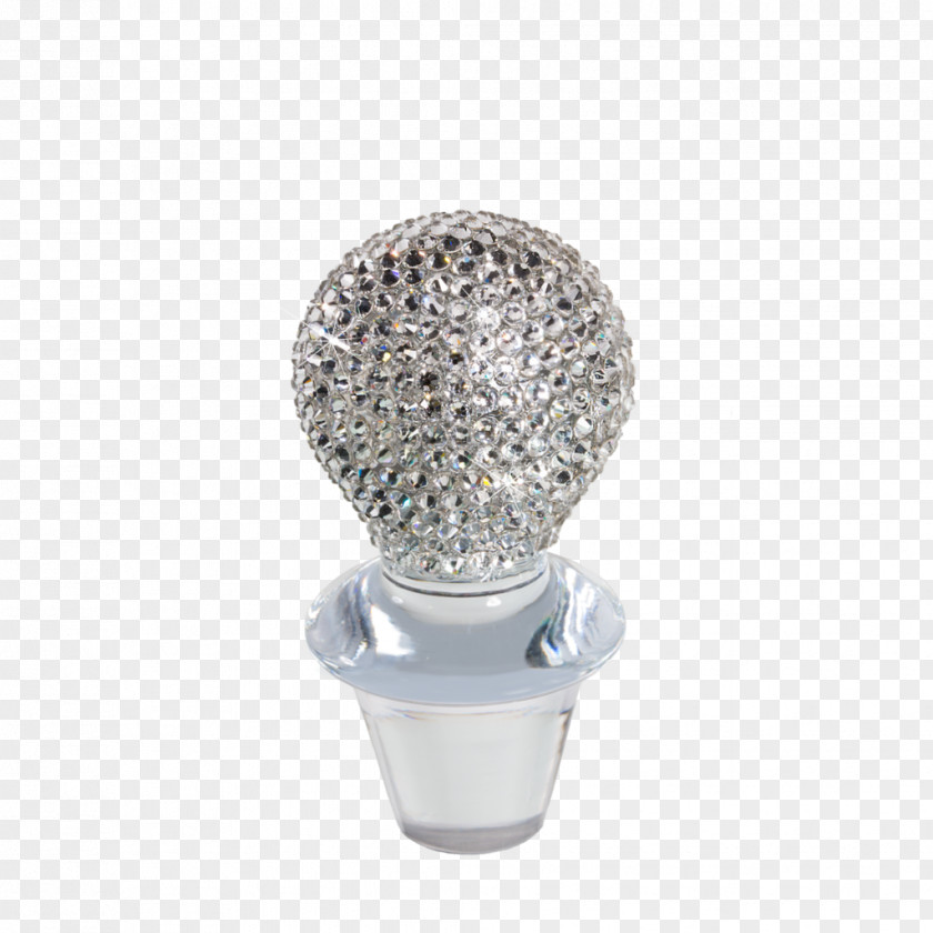 Stopper Glass Silver Body Jewellery PNG